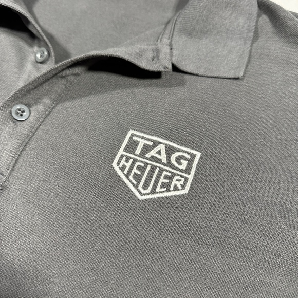 Men’s Tag Heuer Polo Shirt Size Large 😎 - Picture 2 of 6